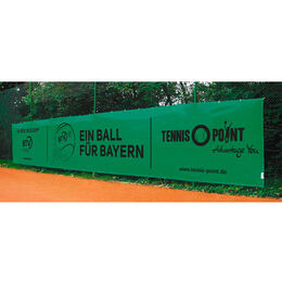 Accesorios De Pista Tennis-Point Sichtblende - Dunlop - Ein Ball für Bayern